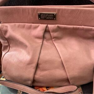 Marc by Marc Jacobs Beige Leather Shoulder Bag